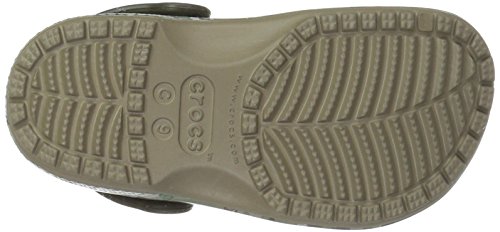 Sandália, Crocs, Classic Kids Realtree, Khaki, 25, Criança Unissex