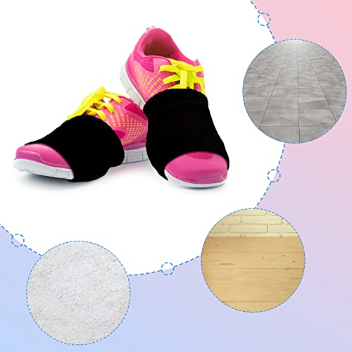 6 Pairs Dance Shoe Socks On Smooth Floors Over Sneakers Shoe Cover Dancing Shoe Sliders Ballet Dancers Turning Socks #TOP3