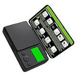 Batteriebetriebene Kaffeewaage Haus Espresso 0,01 g genau für Espresso und Pourover Kaffee Küchenwaage