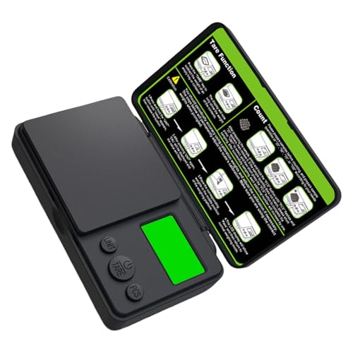 Escala De Café Digital Precisa Para Las Escamas Bolsillo Del Fabricante Plewrover Para Excelentes Prensas Francesas Y Cocina 0.01 G Escalas Bolsillo