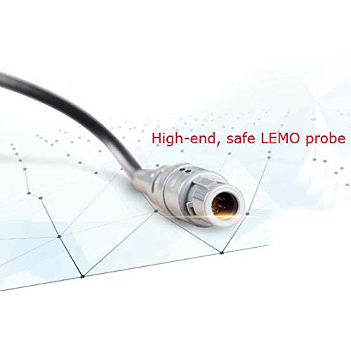 Image of Handheld Digital Tesla Gauss Meter, Magnetic Flux Density (B Value) Tester with Probe - High-Precision Permanent Magnet Surface Field Detector