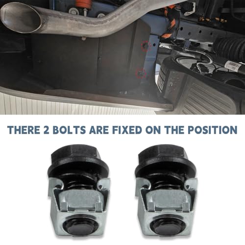Image of Aluminum Rear Left Driver Side Underbody Shield Cover Compatible with 2022-2025 Ford Maverick Rear Wheel Underbody Cavity Splash Shield Guards Prevent from mud Sand Stones and Water