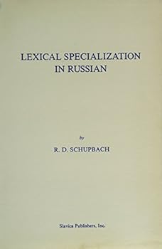 Paperback Lexical Specialization in Russian (Ucla Slavic Studies) Book