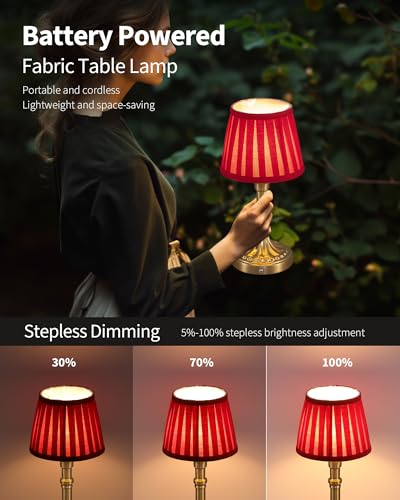 Lámpara de Mesa KDG Recargable LED Dimmable Pack 2 miniatura 4