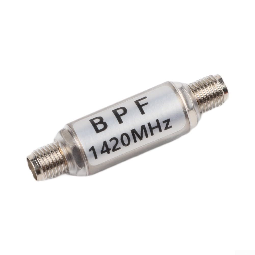 Filtre passe-bande 1420 MHz pour sma bidirectionnel à faible perte 1420 MHz (coque ronde)