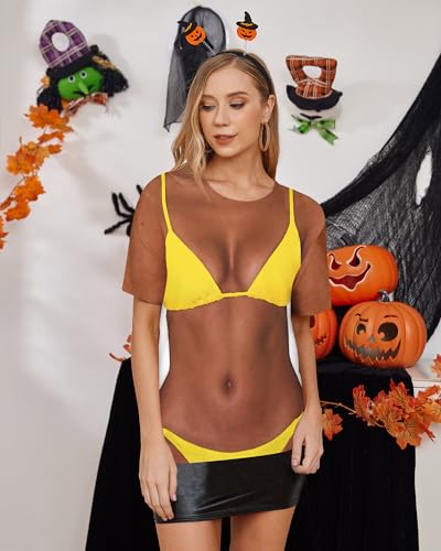 Goodstoworld Unisex 3D Fake Abs T Shirts Shredded Chest Printed Short Sleeve Costume Novelty Tees Shirt3