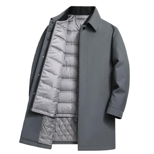 Doudoune longue pour homme doublure amovible parka hiver