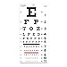 Dukal TEC TM3050 Tech-Med Snellen Eye Test Chart, Non-Reflective Matte Finish, 22