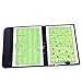 Wrzbest Soccer Coaching Board, Soccer Training Equipment, Football Soccer Tactic Board Coach's Coaching Strategy Clipboard Foldable Dry Erase Whiteboard