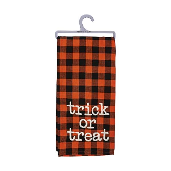 Primitives by kathy trick or treat home decor kitchen towel  urban country home decor