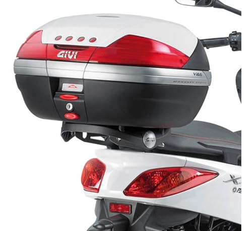 Givi Trekker TRK52N valise alu 52L et support robuste MBK Skycruiser 125 2012