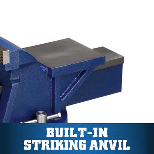Image of Wilton General Purpose Bench Vise, 6 inch Jaw Width, 5 inch Max Jaw Opening, 3 inch Throat (11106)
