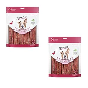 Dokas Entenbrust Hundesnacks Doppelpack 2 x 500 g