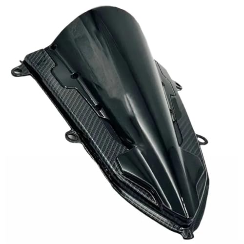 Pare-brise moto double bulle pour CBR650R 2019-2024 deflecteur de vent noir