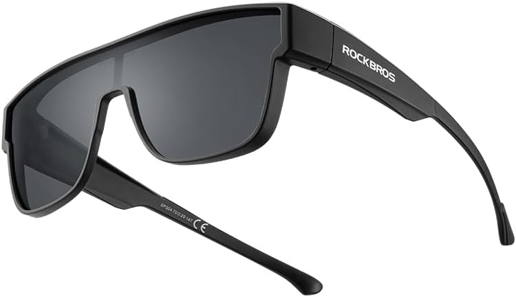 ROCKBROS Gafas de sol polarizadas con ajuste 100% UV400 para hombres y mujeres, lentes de sol envolventes para conducir ciclismo disponible en Yaxa Colombia