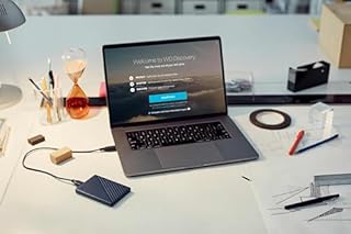 WD 6To My Passport pour Mac, Disque Dur Externe Portable, Parfait pour sauvegarde et stockage, Prêt pour Mac, Sauvegarde et protection par mot de passe, Compatibilité avec Time Machine, SuperSpeed USB