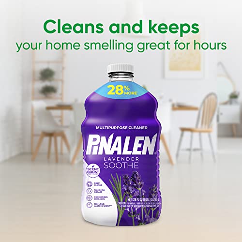 Pinalen Max Aromas Lavender Soothe Multipurpose Cleaner, Kitchen, Floor, Bathroom And Surface Cleaning Product For Home 128 Fl.oz. #TOP1