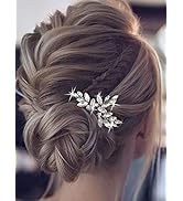 Easedaily Crystal Bride Wedding Hair Pins Silver Rhinetsones Bridal Hair Pieces Hair Accessories ...