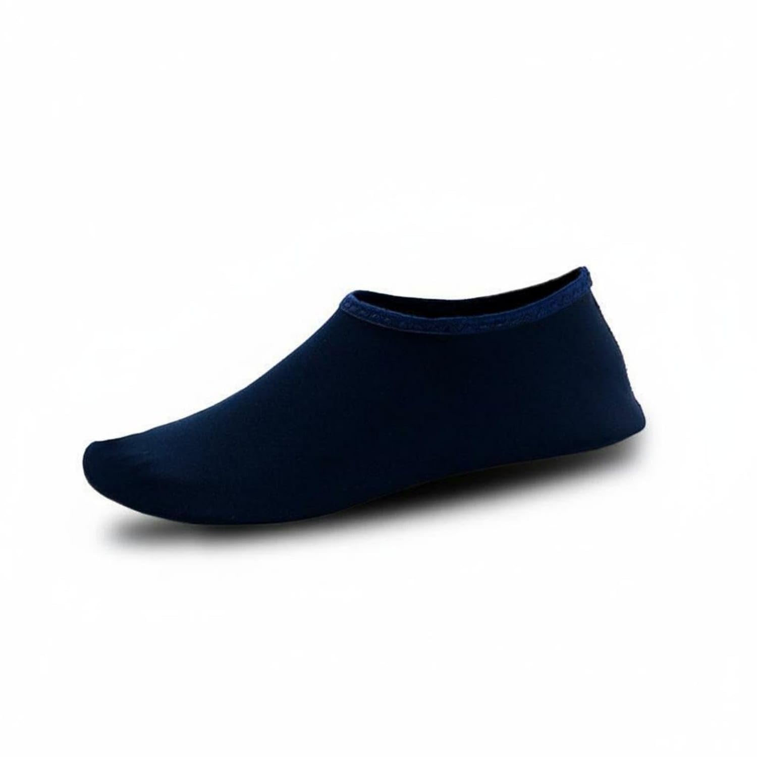 Lightweight & Flexible Barefoot Swim Socks Breathable Barefoot Aqua Socks Shielded Sole Snorkeling Booties Amphibious for Men, Women, Kids, Swimming, Surfing, Mindful Stretching, Pool, Dark Blue, XL-picture-11