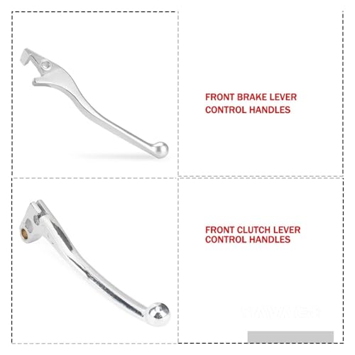 Manejo sin holguras con la palanca freno embrague para motos Honda CBR400R CB190 y MSX125 4