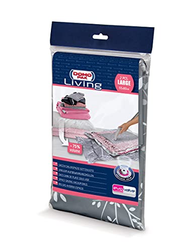 Dk Living Set 2 Custodie salvaspazio sottovuoto Large - con valvola