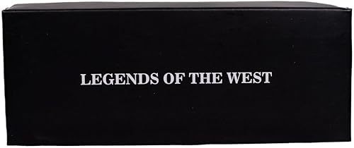 Miniatura 4 de Wyatt - Cuchillo de bolsillo plegable para orejas cuchillo de bolsillo de acero inoxidable de 475 pulgadas con retrato impreso de Wyatt Earp
