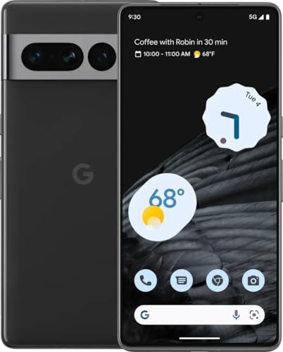 Image of Google Pixel 7 Pro 5G (Obsidian, 12GB RAM, 256GB Storage)