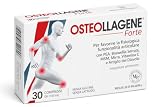 Osteollagene Forte® Integratore Alimentare con PEA, Boswellia Serrata, MSM, Artiglio del Diavolo e Vitamina C – Benessere e Fisiologica Funzionalità Articolare – 30 Compresse – Made in Italy