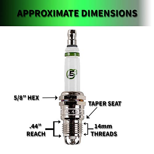 E3 Spark Plugs E3.40 Premium Automotive Spark Plug W/Diamondfire Technology (Pack Of 1) #TOP1