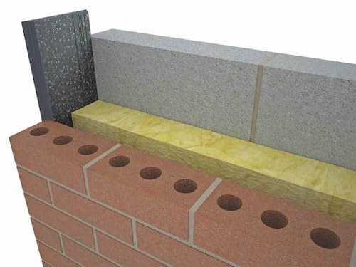 12X White PPS XR-Multi Width Cavity Closer 100-150mm x 2.4m (12 Lengths - 28.8m), Grey - Image 2