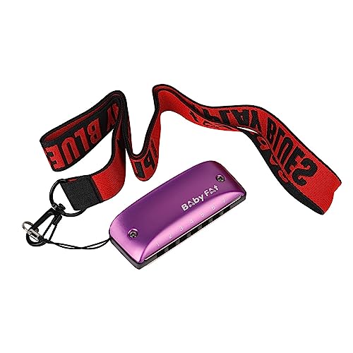 MayDONG Harmonica diatonique à 7 trous avec cordons gratuits pour enfants, amis et débutants - Les Beatles, Paul McCartney, John Lennon, RIngo Starr, George Harrison MayDONG Harmonica diatonique à 7 trous avec cordons gratuits pour enfants, amis et débutants – Image 3