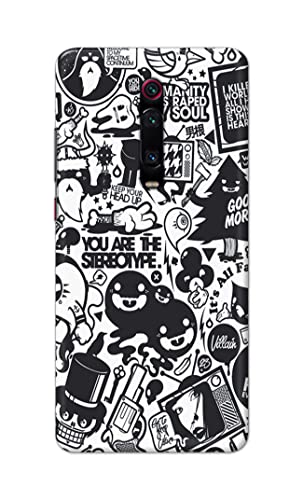 Image of Printed Hard Back Cover Case for Mi Redmi K20 | Redmi K20 Pro Back Cover (Mixed Cartoon) -702