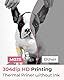 Phomemo M02S Mini Drucker für Smartphone, 300 DPI Tragbarer Thermo-Fotodrucker mit 6 Papierrollen, Kompatibel mit 15, 25, 53 mm Papier, ideal für Studium, Scrapbooking, Fotos, Geschenke (Rosa)