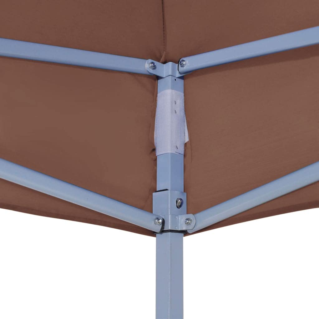 Meble Select Party namiot dachowy 3x3 m brązowy 270 g/m