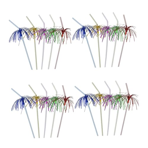 STOBAZA 50pcs pitillos desechables de plástico miniatura 1