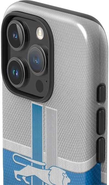 Skinit Impact Phone Case Compatible with iPhone 16 Pro Max - Officially Licensed NFL Detroit Lions Vintage Design