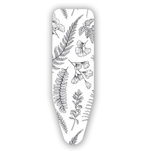 YAEGER Ironing Board Cover and Pad 39x16 43x17 47x17 51x19 Cotton Replacement Iron Board Cover with Padding Scorch Resistant Iron Board Cover(Thickness:G,Size:100x41cm)