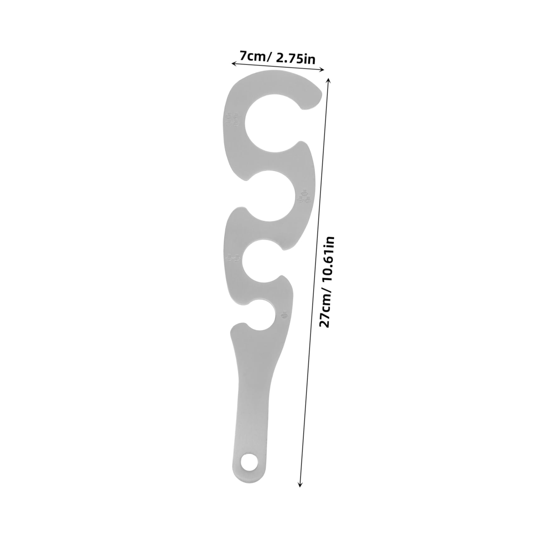 GRIRIW Pasta Measurer Tool Spaghetti Pasta Ruler Easy Portion Cooking Accessory