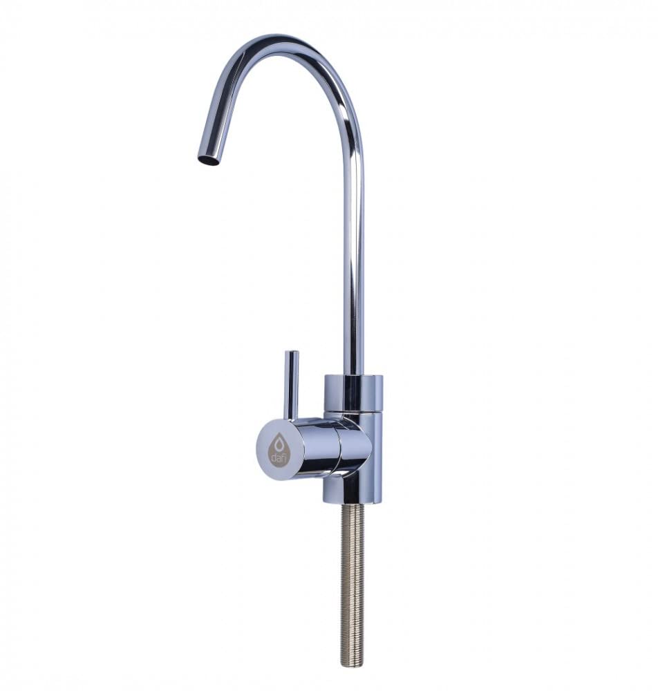 Dafi Podblatowy System Filtrów Wody z Kranem Chromowanym FLOW COMFORT Podblatowy System Filtrów Wody | Filtr o Dużym Przepływie do Użytku Domowego Wysoka Wydajność Redukcji Chloru | Łatwa Instalacja