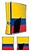 DeinDesign Skin kompatibel mit Microsoft Xbox 360 Slim Aufkleber Folie Sticker Kolumbien Flagge Flag