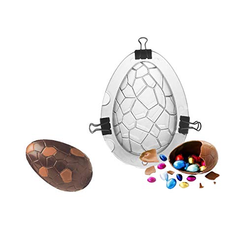 Easter Egg Mold 3D Chocolate Cake Mold, Large Size Dinosaur Egg Giant Ostrich Egg Chocolate Mold Fondant Mould Baking Sugar Craft Decorating Mold Jelly Soap Mould Kitchen Tool Easter Egg Mold 3D Chocolate Cake Mold, Large Size Dinosaur Egg Giant Ostrich Egg Chocolate Mold Fondant Mould Baking Sugar Craft Decorating Mold Jelly Soap Mould Kitchen Tool