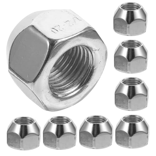Tuercas de rueda 1/2-20 de acero al carbono con montaje seguro antivibración