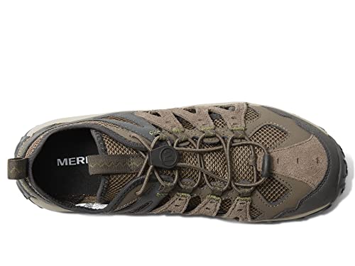 Merrell Merrell Accentor 3 LTR Sieve Sneakers for Men Offers Waterproof Leather, EVA Foam Insole, and Protective Rubber Toe Cap. Boulder 9 M