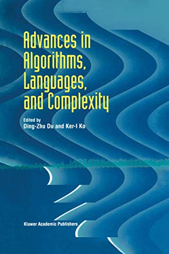 Advances in Algorithms, Languages, and Complexity view 2