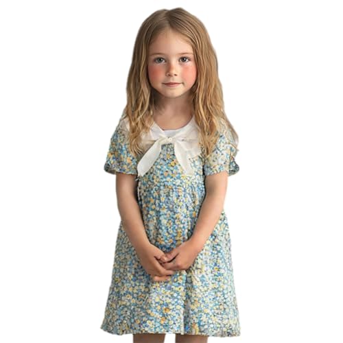 Girls Clothes Sleeveless Floral Fairy' Dress3
