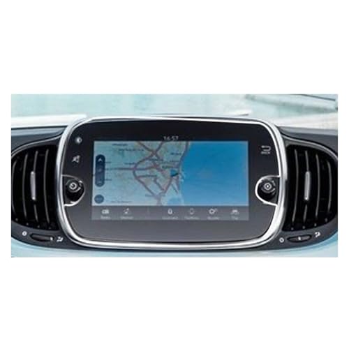 Protection écran voiture Fiat 500 pour voyager sans traces sur le GPS Uconnect 2018