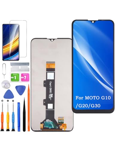 HLYGZX Pantalla LCD de repuesto para Motorola Moto G10/G20/G30, XT2127-2 XT2128-1 XT2129-1, kit de piezas de reparación