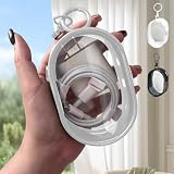 Transparent Cable Storage Pouch, Mini Portable Travel Organizer, Ideal for Digital Accessories