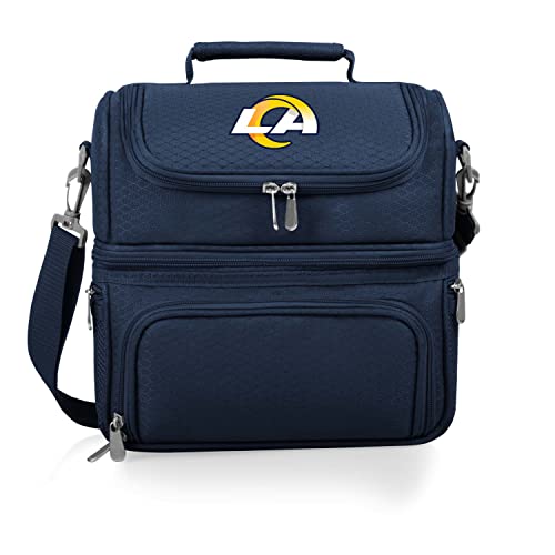 Image of PICNIC TIME NFL unisex-adult NFL Pranzo Lunch Bag, Insulated Lunch Box with Picnic Set, Lunch Cooler Bag