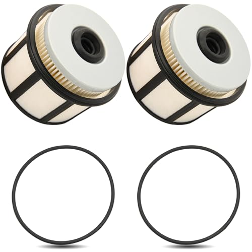 FD4596 Fuel Filter for 7.3l Diesel FD-4596 Fuel Filter Compatible with Ford 1999-2003 F-250/F-350/F-450/F-550 7.3L SUPER DUTY Replaces FD4596 F81Z9N184AA (2Pack)